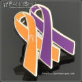 promotional imitation hard enamel children's health fund /breast cancer awarenes wholesale lapel pin,pink ribbon lapel pins